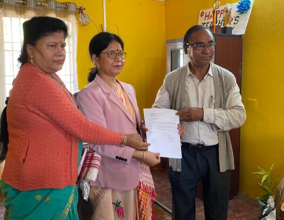 Formal joining of the New Principal